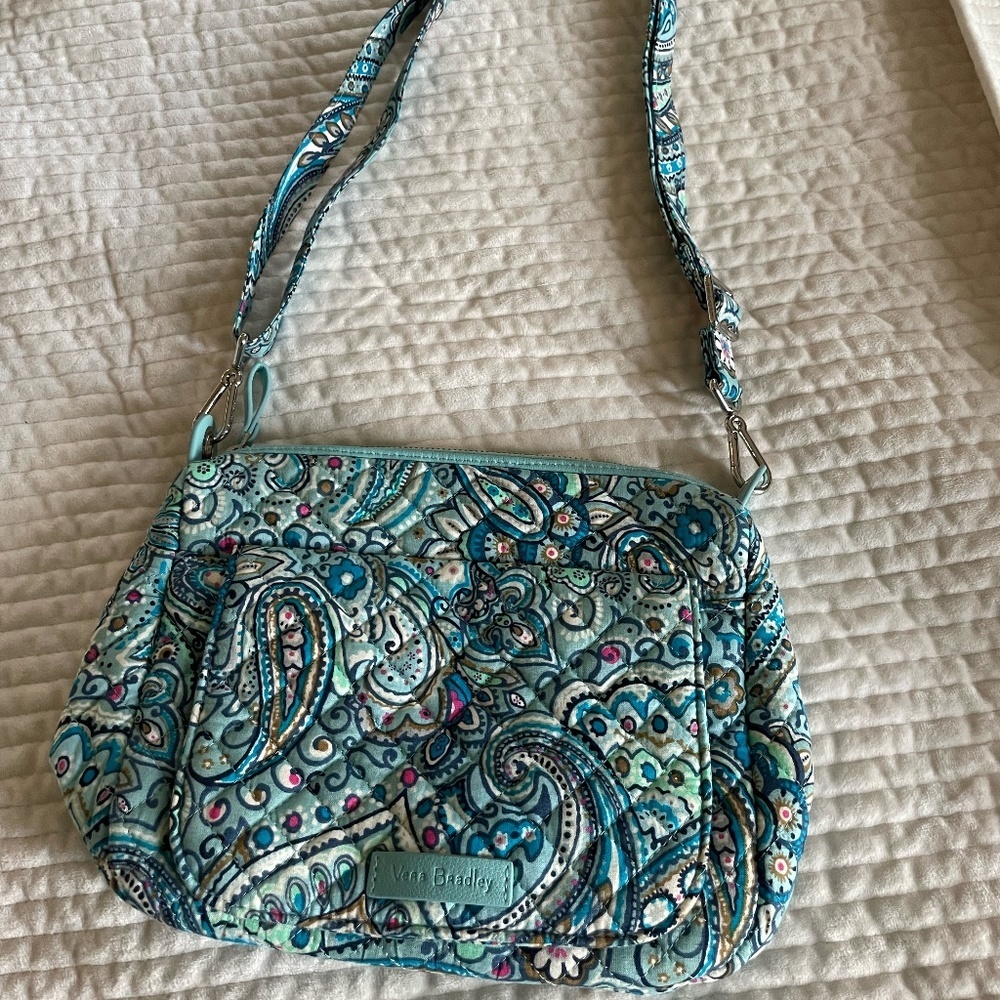 VERA BRADLEY DAISY DOT PAISLEY SHOULDER BAG